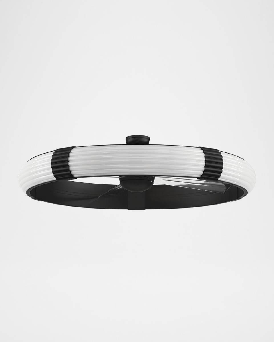 Cipriani 57" Wi-Fi Ceiling Fan with Integrated LED Light